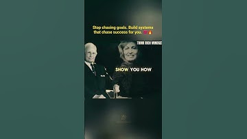“Stop chasing goals. Build systems that chase success for you. 💯🔥 #NapoleonHill #MindsetShift