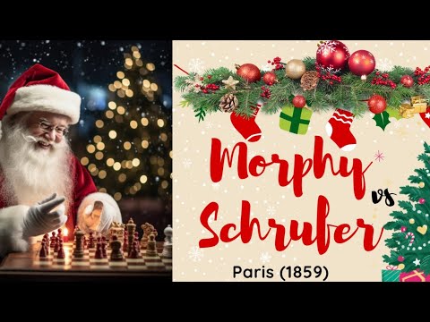 Classic Chess game: Paul Morphy vs Schrufer : Paris (1859