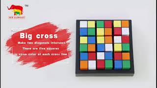 Color Cube Sudoku (3D立體顏色數獨)