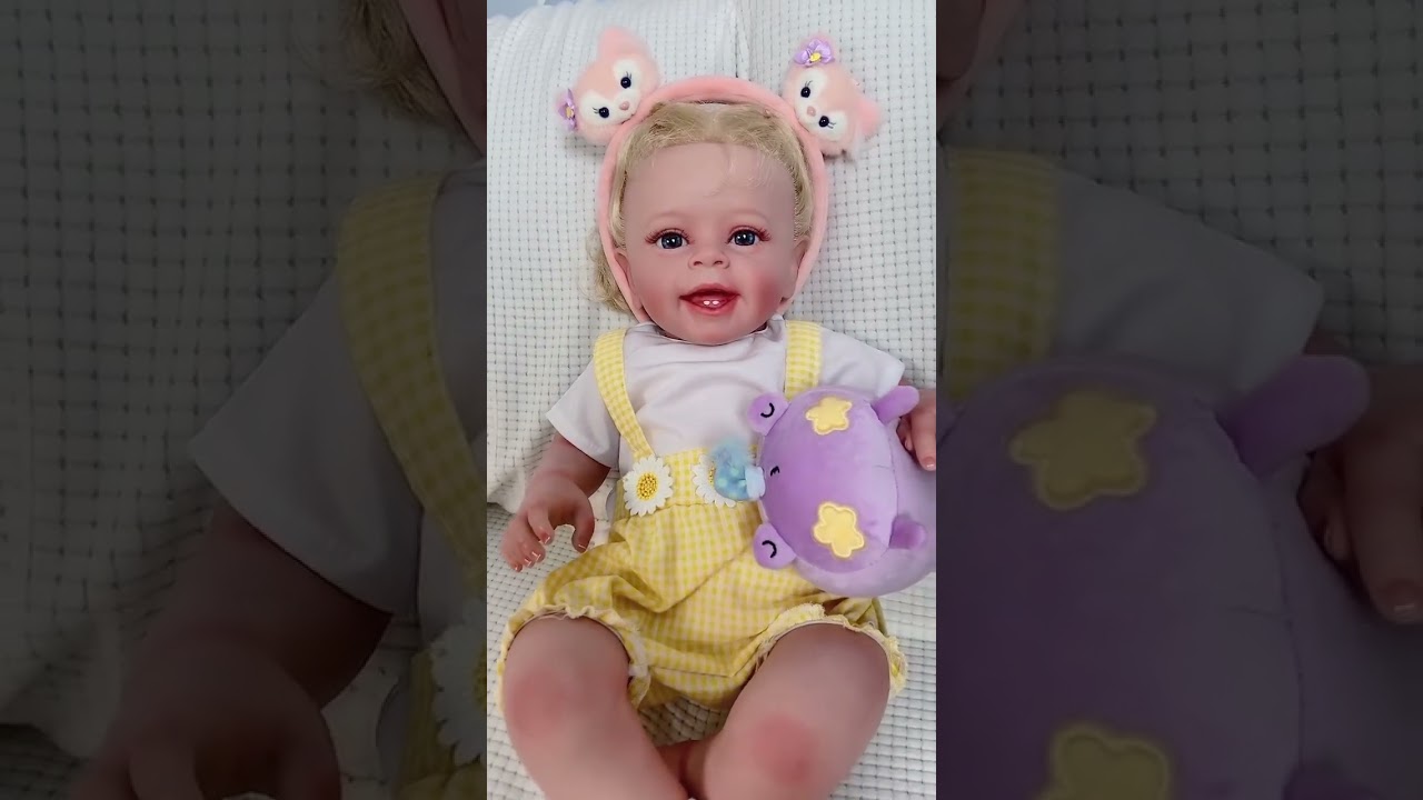 55 cm cloth body reborn baby doll 