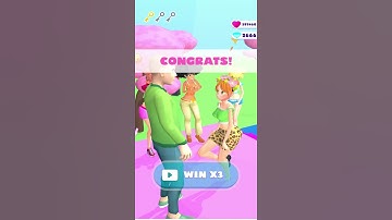 Makeover Run All Levels Android,iOS Gameplay Level 466 #shorts