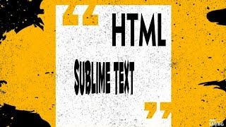 HTML | Installing SUBLIME TEXT 3
