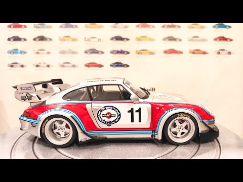 1:18 Porsche 911 RWB Martini Body kit Review - YouTube