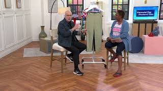 Denim & Co. Smart Stretch Air Slim Leg Ankle Pant on QVC
