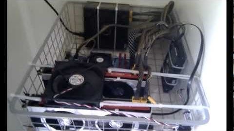 Cgminer running 2x 7970 1MH+ cheap LTC litecoin rig