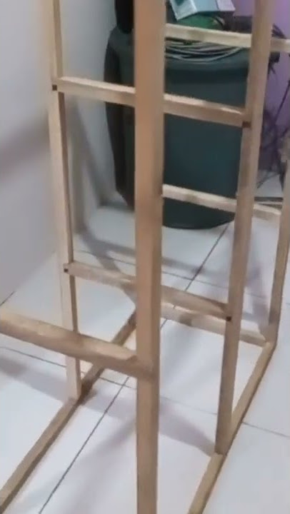 membuat rangka lemari dr kayu 1x1