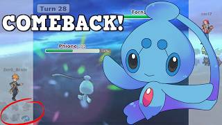INSANE COMEBACK WITH PHIONE | High Ladder Pokemon Showdown Random Battles