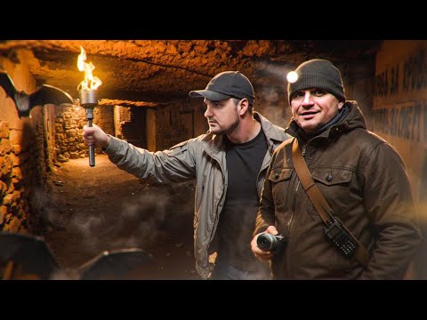 24 Hours in Abandoned Catacombs | Illegal Stone Miners Found