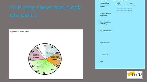 DTP :Introduction part 1(ORE PART 2)
