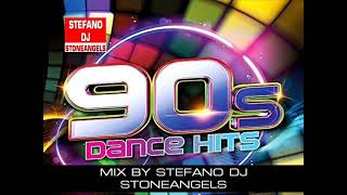 DANCE 90 HITS MIX BY STEFANO DJ STONEANGELS - No Mercy, Red Velvet, Savage, Fun Factory, Amadin