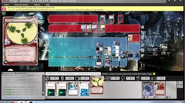 BGG OCTGN Top 16, Losers Round 5 vs Inermis (RP Glacier vs Opus Gabe) Android: Netrunner