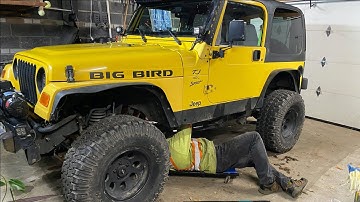 Jeep TJ Transfer Case Shifter Linkage Is MANGLED.. Time To Repair It