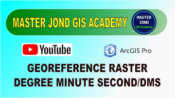 Georeferencing Raster with DMS in ArcGIS Pro 3 | Easy Step-by-Step Guide