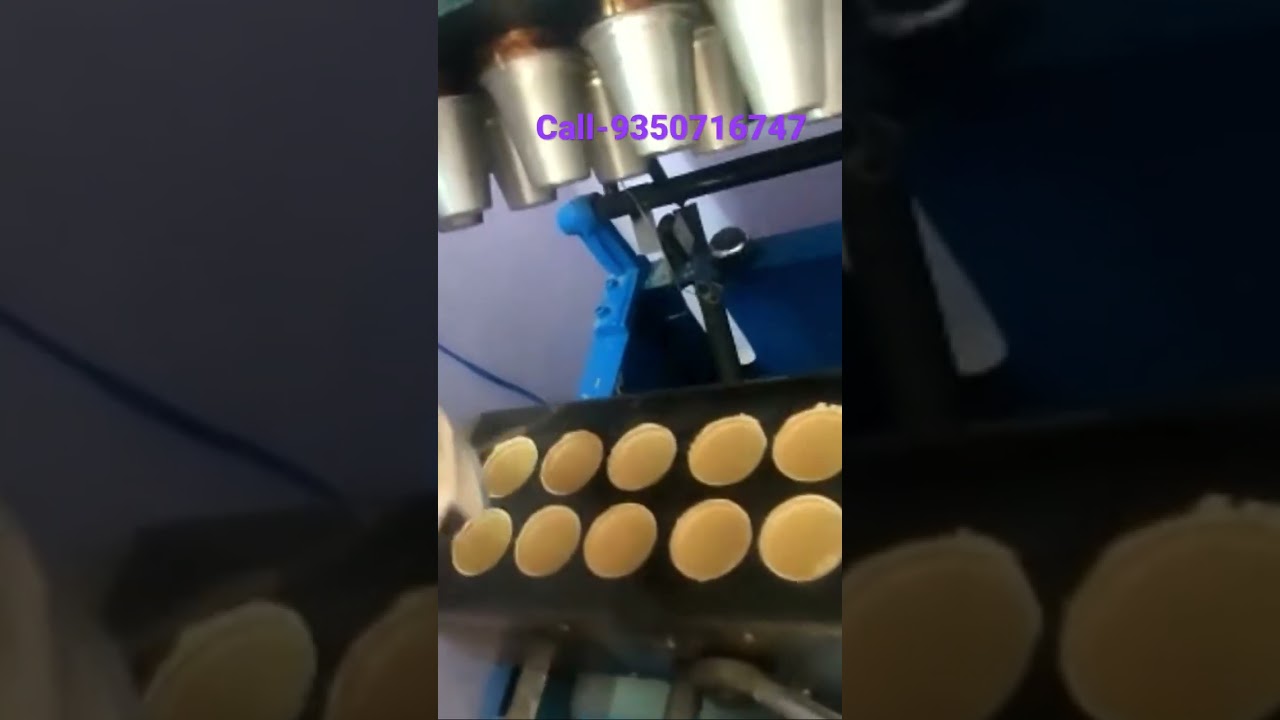 Eadable Tea Cup Machine | Eadable Biscuits Cup Machine