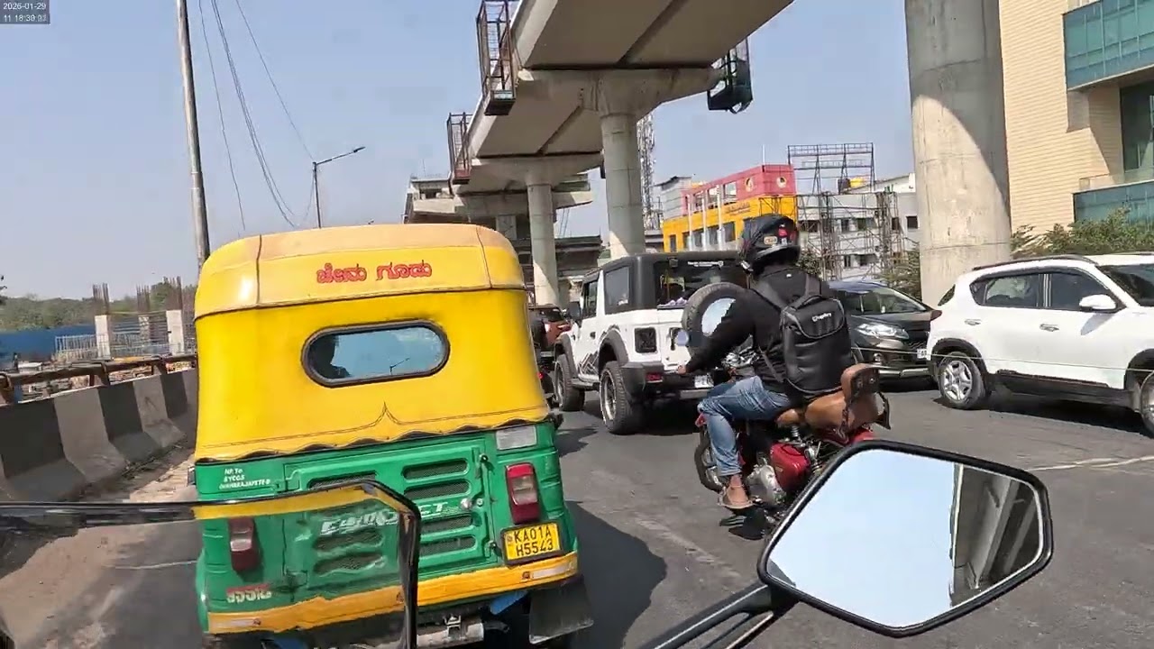 Bangalore | 20260129 111700 | Rush Hour Madness | Explorer MKJ | Traffic Adventures