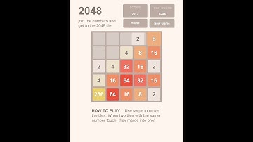 2048 Number Puzzle Game