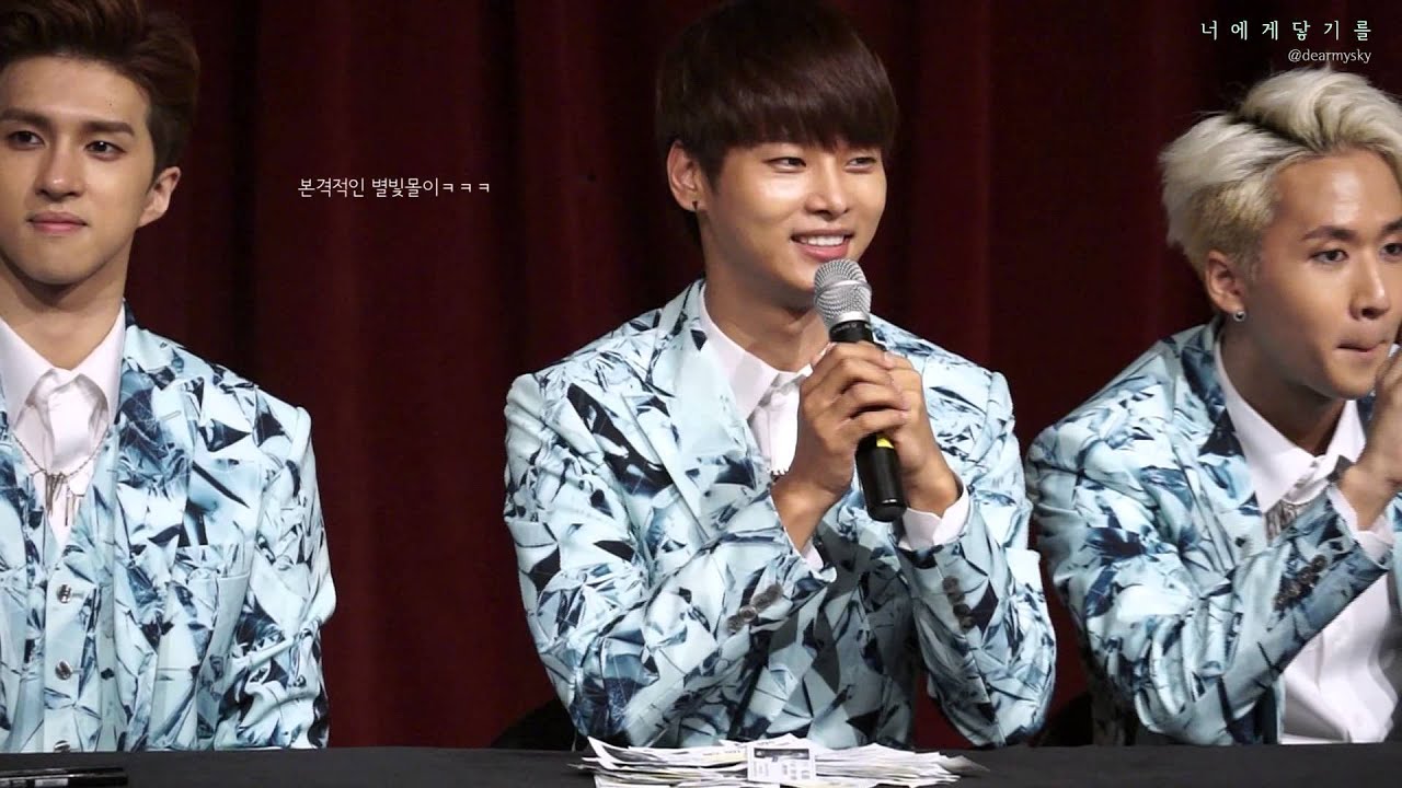 140713 대전 팬사인회 VIXX N - 별빛 놀리는 장난꾸러기 학연이