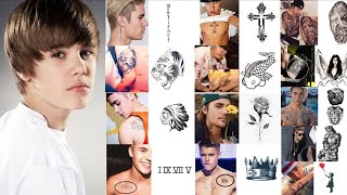 Justin Bieber Body Tattoo Designs