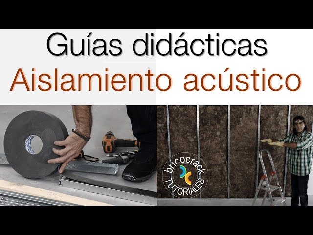 Aislar una pared del ruido: trasdosado acústico (Bricocrack) 