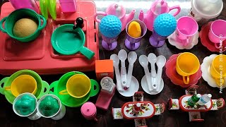 6 minutes satisfying with unboxing hello Kitty kitchen set sanrio videos | ASMR Videos | no music