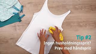 Tips til at fjerne blækpletter | Cleanipedia