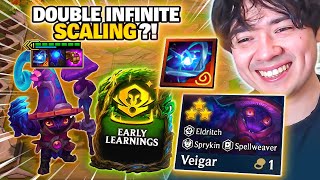 I HIT Set 18's New INFINITE SCALING Champion With An INFINITE SCALING Augment.. Then I Hit BIS?!
