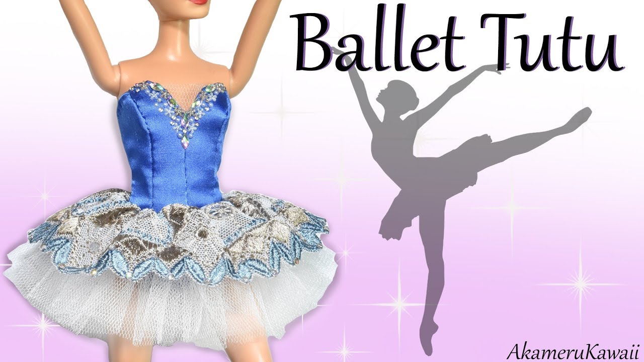 Ballet Tutu / Outfit - Doll Sewing Tutorial - YouTube