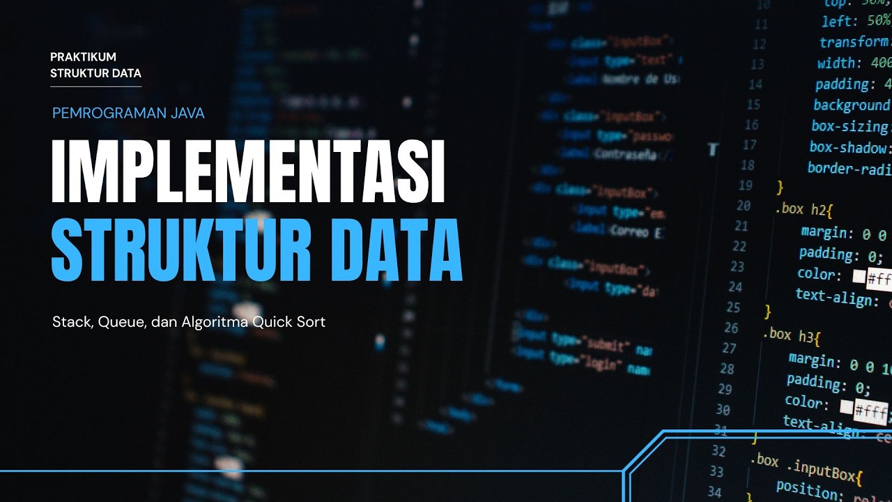 Implementasi Struktur Data Stack, Queue, dan Algoritma Quick Sort pada ...