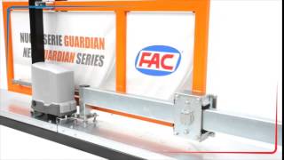 Telescopic guardian cantilever kit - Self-supporting sliding gates
