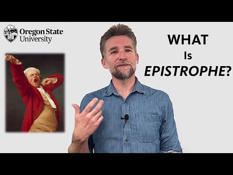 "Epistrophe는 무엇입니까?": 영어 학생 및 교사를위한 문학 안내서