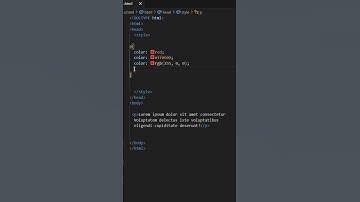 Which CSS property is used to change the text color of an element? #css #html #shorts #ytshorts