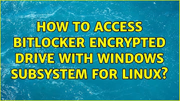 How to access BitLocker encrypted drive with Windows Subsystem for Linux?
