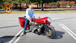 Lamborghini motorcycle - homemade !