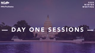 National Governors Association 2020 Winter Meeting — February 8,  2020 Live Sessions