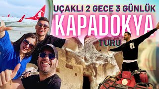 Kapadokya Vlog Uçakli 2 Gece 3 Günlük Kapadokya Turu 