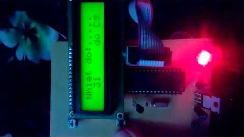 Đo và hiển thị nhiệt độ LM35 lên LCD dùng Pic 16F877A