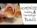 Homemade hamburger & hotdog buns | Easy and Delicious!