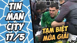 Choáng với thống kê 'nước rút' của Man City - Ederson vỡ xương hốc mắt kết thúc sớm mùa giải