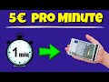 5€ pro Minute verdienen mit dieser Methode 🕐😱💸 - YouTube