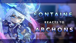 Fontaine reacts to Furina || 5/5 || RoseGacha