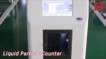 Filtration Efficiency Liquid Particle Counter 24 Channel High Accuracy