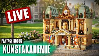 Live-Bauen mit Luke: die kunstvolle Kunstakademie (Pantasy 85036)