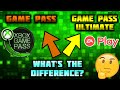Xbox Game Pass Ultimate vs Xbox Game Pass