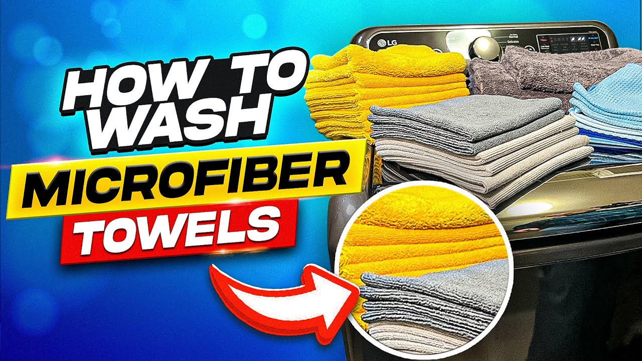 How to Wash Microfiber Towels