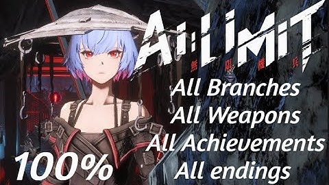 AI Limit - All achievements, Full game play and all endings in 1 play 100%