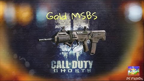 Ghosts: Gold MSBS Class Setup!