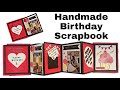 How to Make Birthday Scrapbook at Home | Handmade Birthday Scrapbook