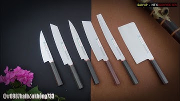 Báo Giá Dao Bếp Không Rỉ Cao Cấp Kiểu Dáng Nhật - Hàng Chuẩn Của DAO VIP - HTX Dao Phúc Sen