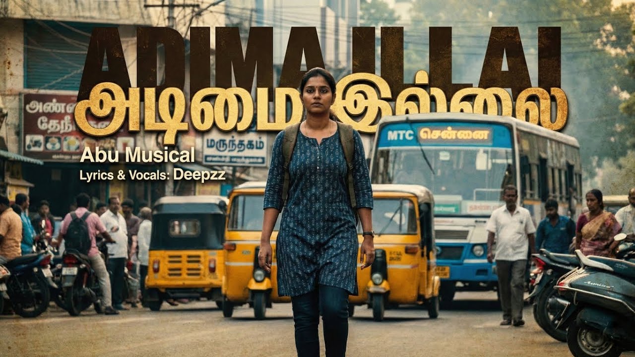 ADIMAI ILLAI | அடிமை இல்லை - Official Tamil Rap | Deepzz | Abu Musical | Women Freedom Song