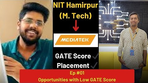 Journey of NIT Hamirpur to Mediatek।। GATE 2024।। GATE Ranker। Internships @EngineeringLoop